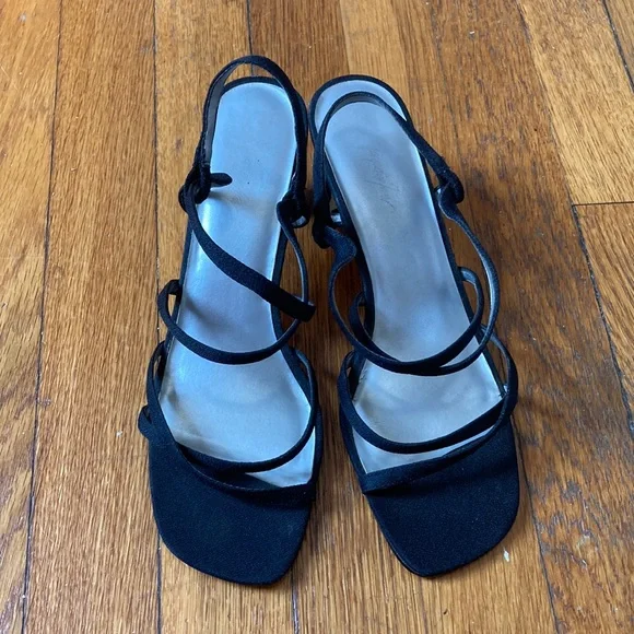 Vintage Jacqueline Ferrar Strappy Dress Shoes Size 7 1/2 - Picture 1 of 4